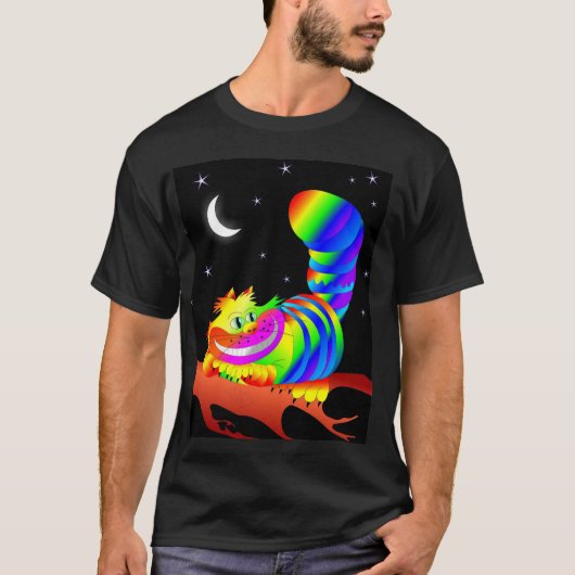 T-shirts Cheshire Chat souriants (Devant)