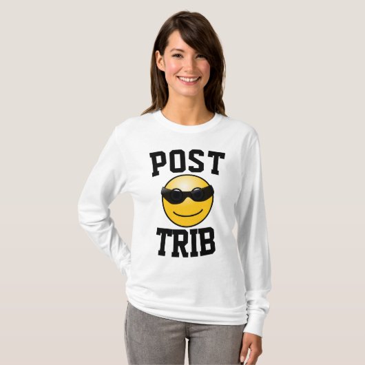 T-shirts Chrétien POST (TRIB) TRIBULATION (Devant entier)