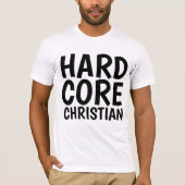 T-shirts CHRÉTIENS HARDCORE (Devant)