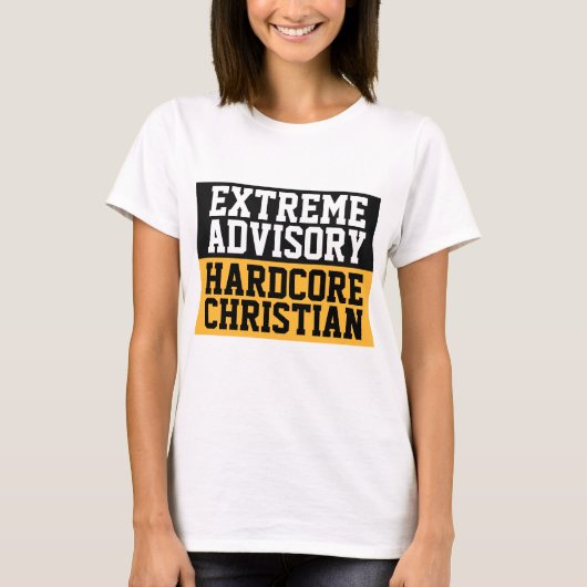 T-SHIRTS CHRÉTIENS HARDCORE (Devant)