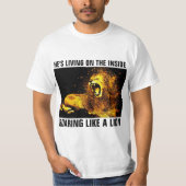 T-shirts CHRÉTIENS, LION DE JUDAH ROARING (Devant)