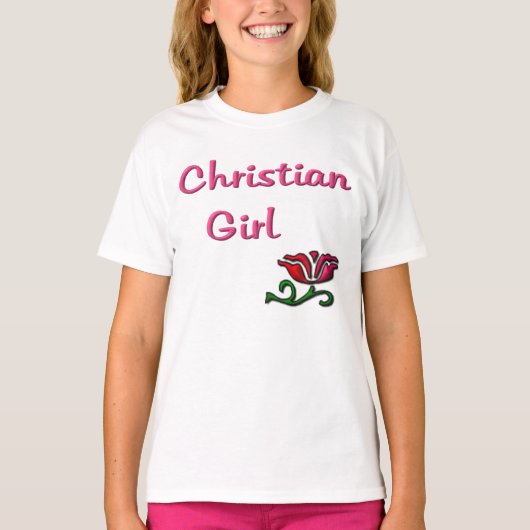 T-shirts Christian Girl (Devant)