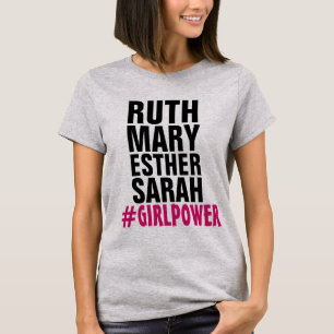T-shirts CHRISTIAN GIRL POWER (RUTH ESTHER SARAH)