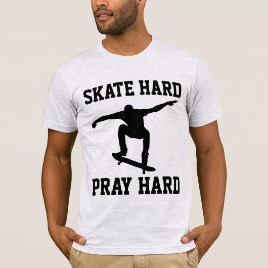 T-shirts Christian SKATEBOARDING (Devant)