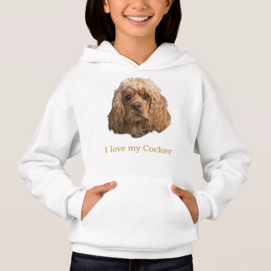 T-shirts Cocker Spaniel (Devant)