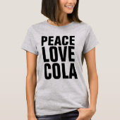 T-shirts COLA LOVE PEACE (Devant)
