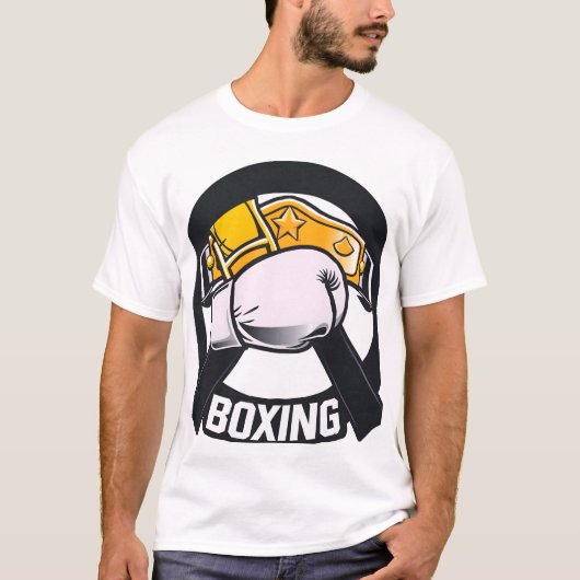 T-Shirts Conception Boxe (Devant)