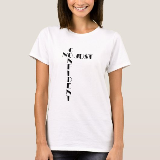 T-shirts Confiants Pas Seulement (Devant)