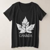 T-shirts Cool Canada pour femmes (Design devant)