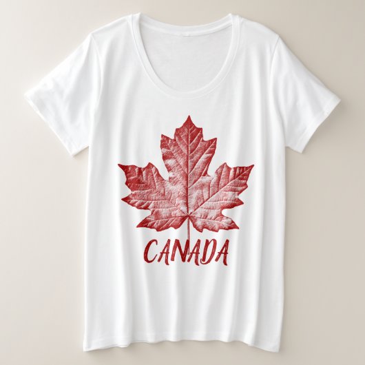 T-shirts Cool Canada pour femmes (Design devant)