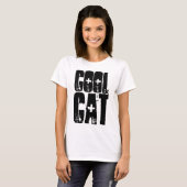 T-shirts cool CAT Dames (Devant entier)