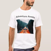 T-shirts cool pour la vie d'aventure des gens (Devant)