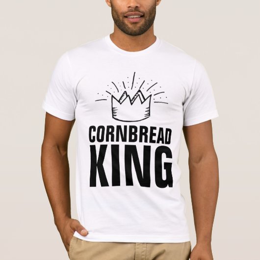 T-shirts CORNBREAD KING (Devant)