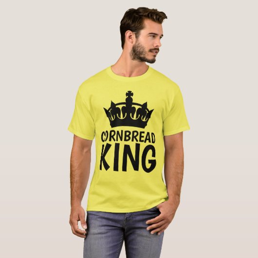 T-shirts CORNBREAD KING (Devant entier)