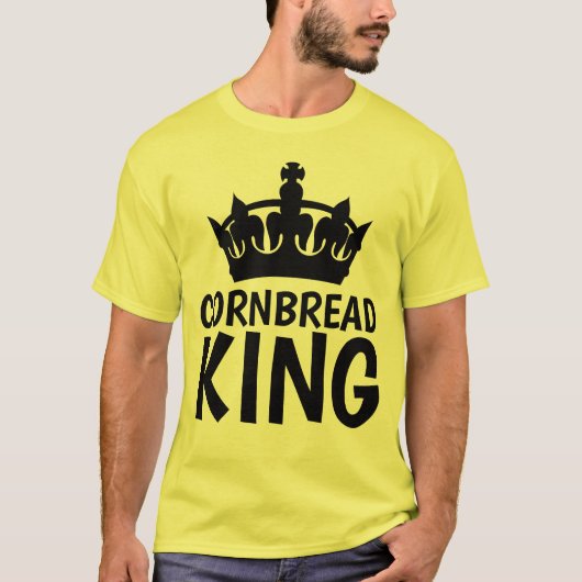 T-shirts CORNBREAD KING (Devant)