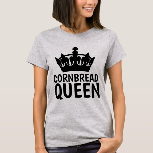 T-shirts CORNBREAD QUEEN (Devant)
