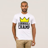 T-shirts CORNHOLE CHAMP (Devant entier)