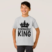 T-shirts CORNHOLE KING (Devant entier)