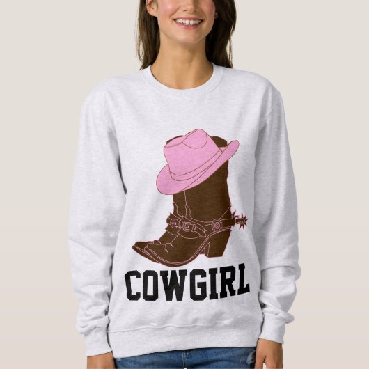 T-shirts COWGIRL et Sweatshirts (Devant)