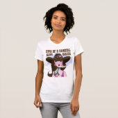 T-shirts Cowgirl "Hair Diva" (Devant entier)