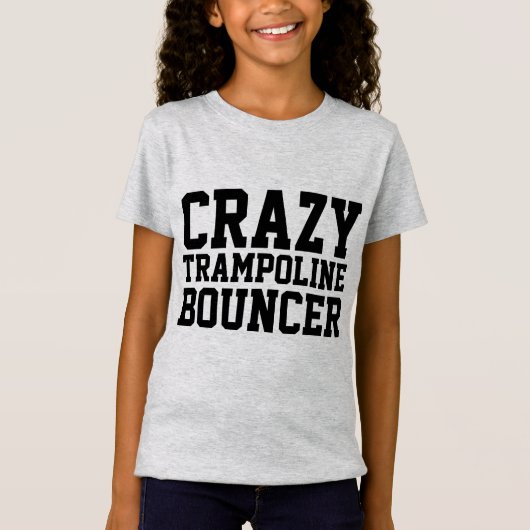 T-shirts CRAZY TRAMPOLINE BOUNCER Kids (Devant)