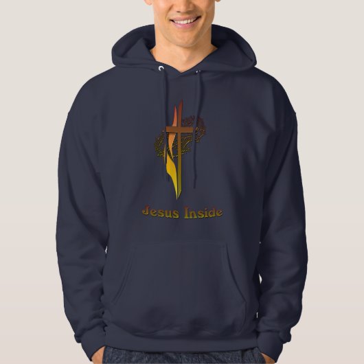 T-shirts croisés de Jésus (Devant)