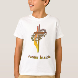 T-shirts croisés de Jésus