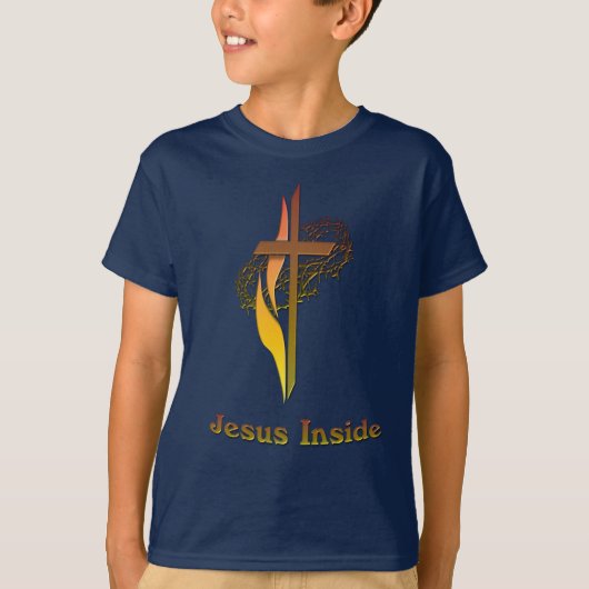 T-shirts croisés de Jésus (Devant)