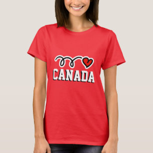 T-shirts Cute Canada fierté canadienne