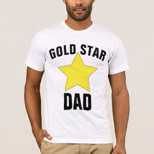 T-Shirts DAD STAR OR, père du soldat tombé