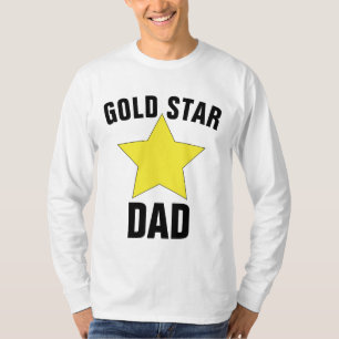 T-Shirts DAD STAR OR, père du soldat tombé