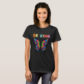 T-SHIRTS DAMES PAPILLON SOIS GENTIL (Devant entier)