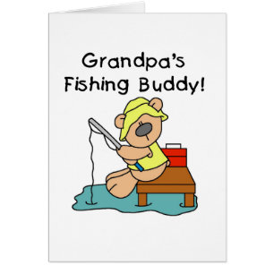 T-shirts d'ami de la pêche du grand-papa de
