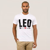 T-shirts d'anniversaire LEO (Devant entier)