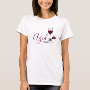 T-shirts d'anniversaire pour une fête du vin