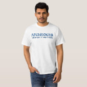 T-shirts d'architecte (Devant entier)