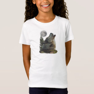 T-shirts d'art de loup