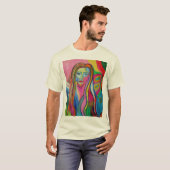 T-SHIRTS D'ART - PEINTURE DE DEBBIE DAVIDSOH - CAD (Devant entier)