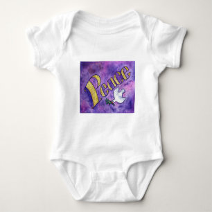 T-shirts d'art Word Inspirational de Peace Dove