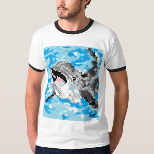 T-shirts : Dauphin En Jeu (Devant)