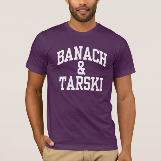 T-shirts de Banach et de Tarski (Devant)