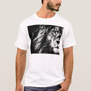 T-Shirts de base hommes moderne élégant visage de