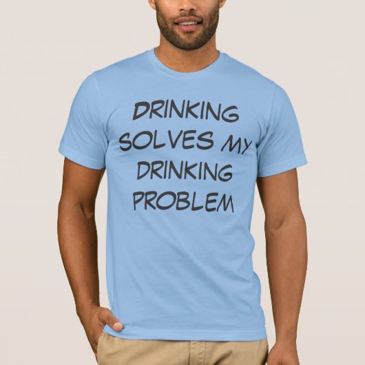 T-Shirts de bière - Citations amusantes de bière T (Devant)