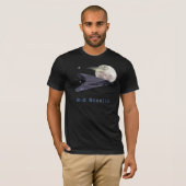 T-shirts de bombardier de la discrétion B-2 (Devant entier)