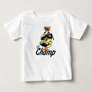 T-shirts de boxe de champion de Lil pour des