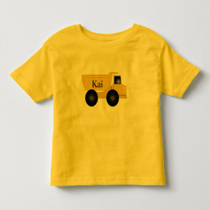 T-shirts de camionnage jaune Kai