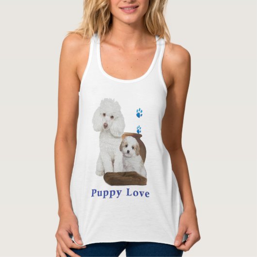 t-shirts de caniche (Devant)