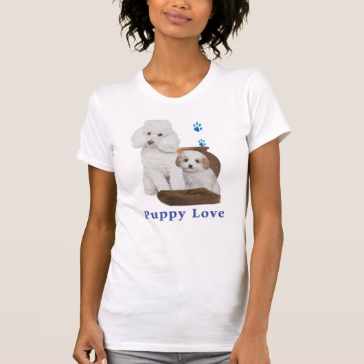 t-shirts de caniche (Devant)