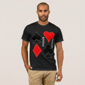 T-shirts de carte de jeu (Devant entier)