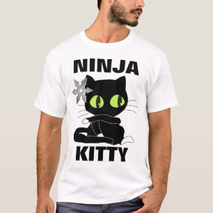 T-shirts de CAT de NINJA KITTY